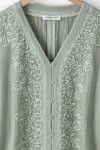 Summer Breeze Gauze Soutache Blouse