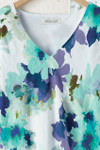 Painted Botanicals Linen Dress