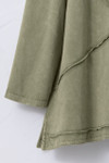Vintage-Wash Seamed Tunic