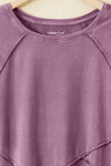 Vintage-Wash Seamed Tunic
