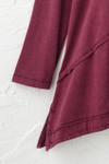 Vintage-Wash Seamed Tunic