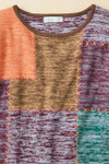 Cross-Stitch Colorblock Sweater