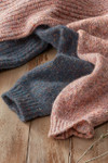 Marled Funnelneck Sweater