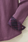 Plaid Pathways Waffle Tee