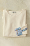 Plaid Pathways Waffle Tee