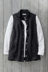 Tulip-Hem Jacquard Vest