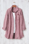 Cross Dyed Linen Tunic Topper