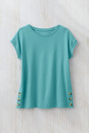 #BestCotton™ Side-Button Tunic