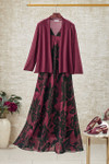 Floral Noir Dress