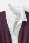 Ribbed Boyfriend Cardigan