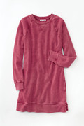 Colorwash Long Tunic Sweatshirt