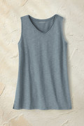 Everyday Ease Sleeveless Slub Tunic
