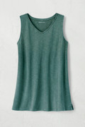 Everyday Ease Sleeveless Slub Tunic