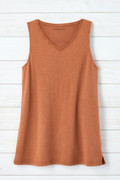 Everyday Ease Sleeveless Slub Tunic