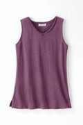 Everyday Ease Sleeveless Slub Tunic