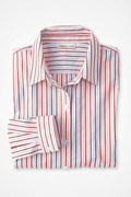 Twin Stripe No-Iron Long-Sleeve Shirt