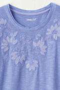 Swirling Petals Slub Tee