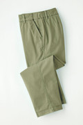 Hidden Stretch-Waist Chino Crops