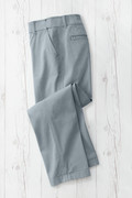 Hidden Stretch-Waist Chino Crops
