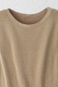Cap-Sleeve Sweater Tee