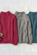 Honeycomb Pullover Sweater