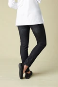 Knit Denim Mid Rise Leggings