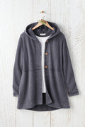 Fleece Swing Cardigan