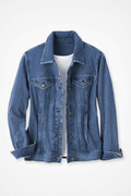 Knit Denim Jacket