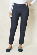 Pull On Anywear ShapeMe® Indigo Ankle Pants