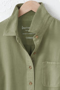 TENCEL™ Button Front Big Shirt