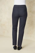 Pull-On Anywear ShapeMe® Indigo Slim-Leg Pants