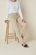 Hidden Stretch-Waist Chinos
