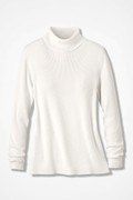 Ribbed Turtleneck Sweater
