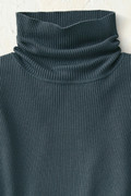 Ribbed Turtleneck Sweater