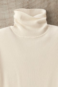 Ribbed Turtleneck Sweater