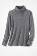 Ribbed Turtleneck Sweater