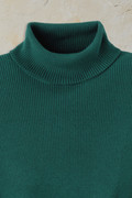 Ribbed Turtleneck Sweater