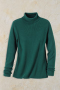 Ribbed Turtleneck Sweater