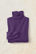 Ribbed Turtleneck Sweater