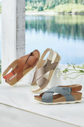 Mahon Leather Wedges by Pikolinos®