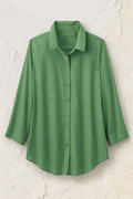 No-Iron 3/4-Sleeve Shirt