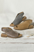 Delsie Suede Sandals by Comfortiva®