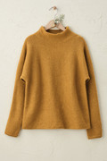 Dolman Sleeve Mockneck Sweater