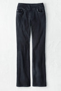 Knit Denim Pull-On Bootcut Jeans