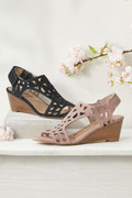 Gayle Suede Wedges by Walk With Me™