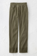 Edgewater Frayed Hem Ankle Pants