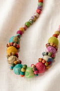 Kantha Statement Necklace