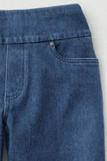 Knit Denim 8" Pull-On Shorts