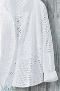 Effortless Eyelet Shirt