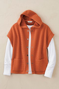 Cap-Sleeve Quilted Vest